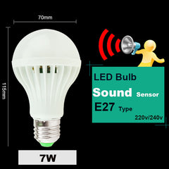 LED PIR Motion Sensor Lamp 5w 220v Led Bulb