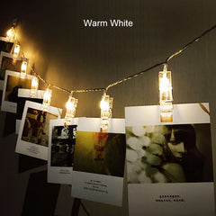 ANBLUB 1.5M 2M 3M Photo Clip Holder LED String lights