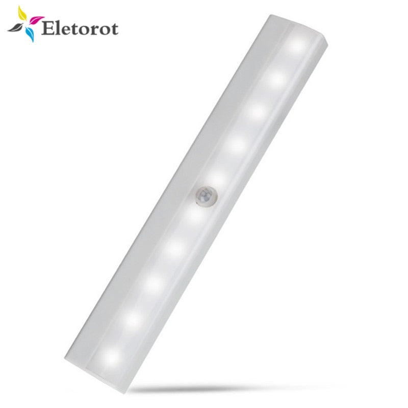 Motion Sensor Night Light Potable 10 LED Closet Lights