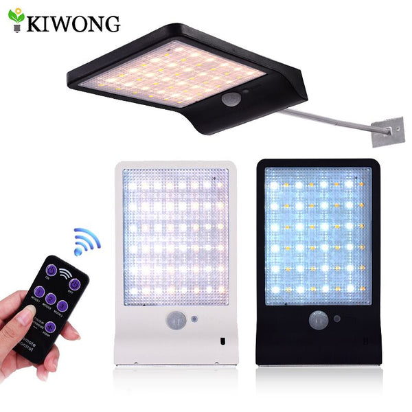 Upgraded 48 leds Solar Light Color Adjustable
