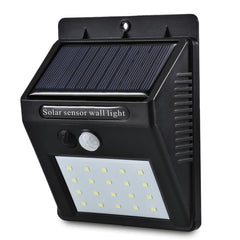 LED Solar Power PIR Motion Sensor Wall Light