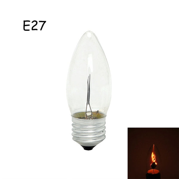 iTimo LED Edison Bulb E14 E27 3W Flame Fire Lighting Vintage