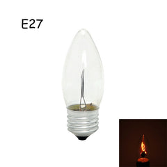 iTimo LED Edison Bulb E14 E27 3W Flame Fire Lighting Vintage