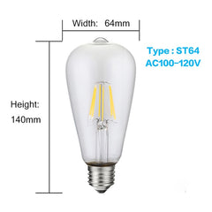 LUCKY Led Bulb E27 Dimmable 2w 4w 6w 8w E14 Led Candle Light