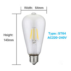 LUCKY Led Bulb E27 Dimmable 2w 4w 6w 8w E14 Led Candle Light