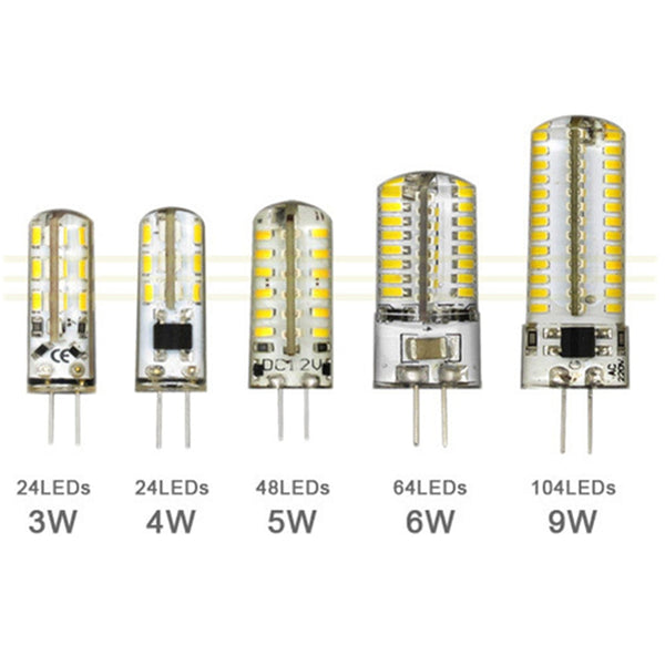 3W 4W 5W 6W 9W SMD3014 G4 LED Lamp
