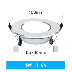 LED Downlight 3W 5W 7W 9W 12W 15W 18W Round Recessed Lamp