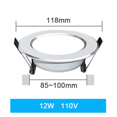 LED Downlight 3W 5W 7W 9W 12W 15W 18W Round Recessed Lamp