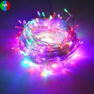 String Light 100LED 10M Christmas/Wedding/Party Decoration Lights