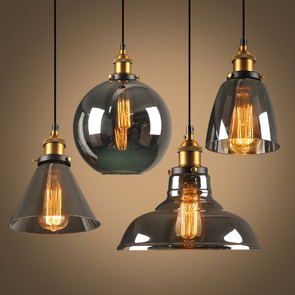 Vintage Pendant Lights Glass Pendant Lamps