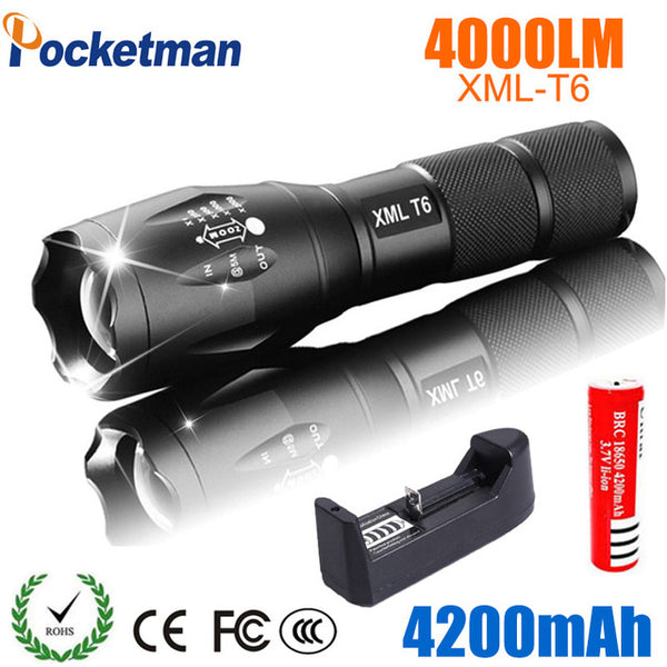 LED Rechargeable Flashlight
