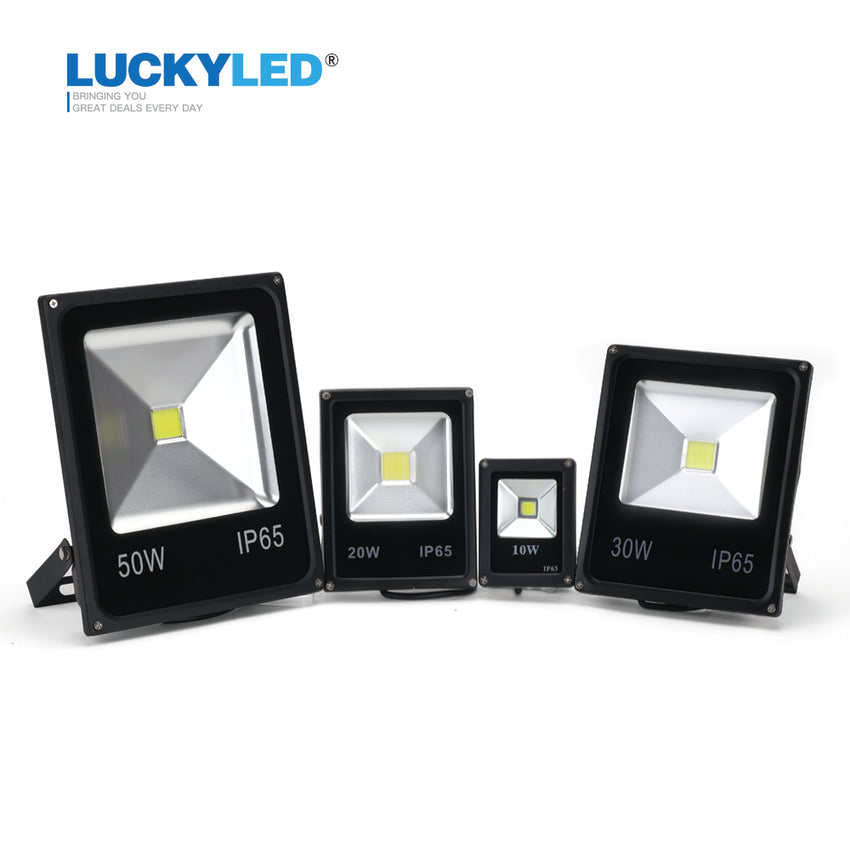 LUCKYLED Led Floodlight 10W 20W 30W 50W Outdoor Spotlight