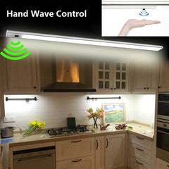 LED Hand Wave Under Cabinet Light Infrared Sensor Rigid Strip Bar