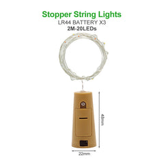 1M 2M 3M 5M 10M Copper Wire LED String lights
