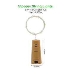 1M 2M 3M 5M 10M Copper Wire LED String lights