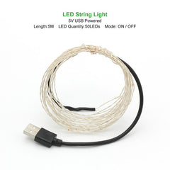 1M 2M 3M 5M 10M Copper Wire LED String lights