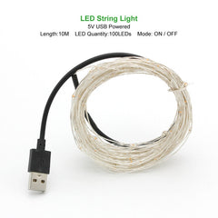 1M 2M 3M 5M 10M Copper Wire LED String lights