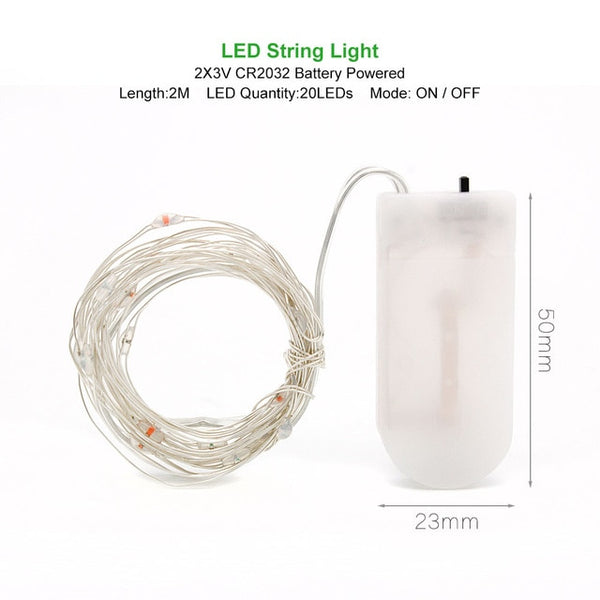1M 2M 3M 5M 10M Copper Wire LED String lights