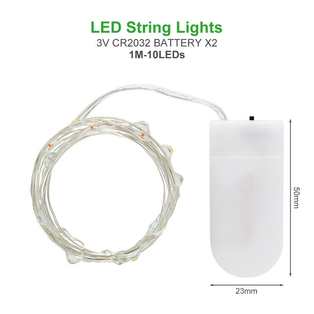 1M 2M 3M 5M 10M Copper Wire LED String lights
