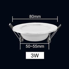 LED Downlight 3W 5W 7W 9W 12W 15W Round Recessed Lamp