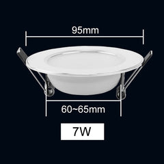 LED Downlight 3W 5W 7W 9W 12W 15W Round Recessed Lamp