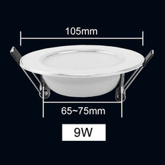 LED Downlight 3W 5W 7W 9W 12W 15W Round Recessed Lamp