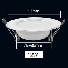LED Downlight 3W 5W 7W 9W 12W 15W Round Recessed Lamp