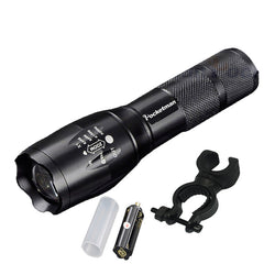 9000 Lumens XM-L T6 L2 LED Flashlight Rechargeable
