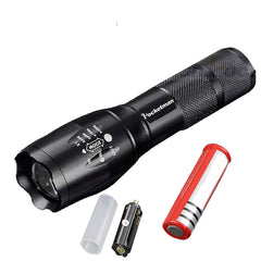 9000 Lumens XM-L T6 L2 LED Flashlight Rechargeable