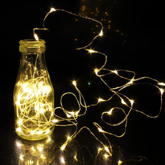 1/2/5/10M 10-100 LEDs Christmas Garland Copper Wire LED String Lamp