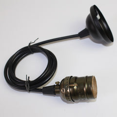 Aluminum Vintage Lamp Base E27 110V/220V Lamp Holder Pendant Light