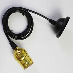 Aluminum Vintage Lamp Base E27 110V/220V Lamp Holder Pendant Light