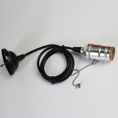 Aluminum Vintage Lamp Base E27 110V/220V Lamp Holder Pendant Light