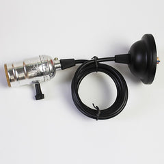 Aluminum Vintage Lamp Base E27 110V/220V Lamp Holder Pendant Light