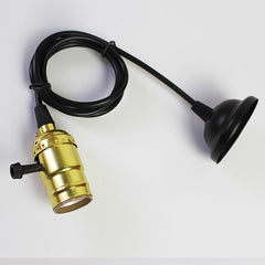 Aluminum Vintage Lamp Base E27 110V/220V Lamp Holder Pendant Light