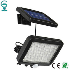 56 LED Outdoor Solar Wall Light PIR Motion Sensor Solar Lamp