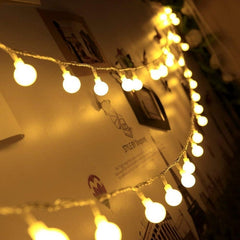 New 1.5M 3M 6M Fairy Garland LED Ball String Lights