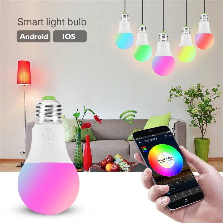 Smart WiFi Light Bulb  RGB Magic Light Bulb