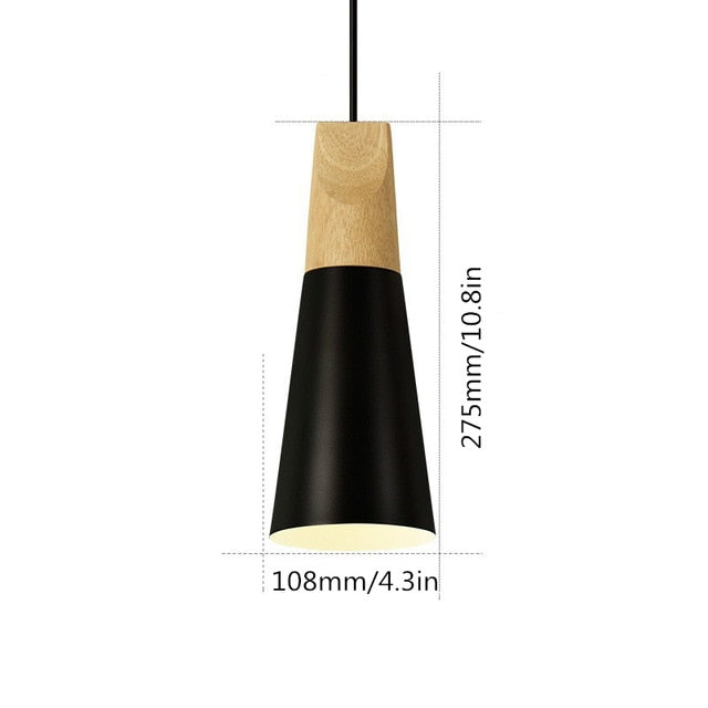 Pendant Lights Modern Wood Pendant Lamp