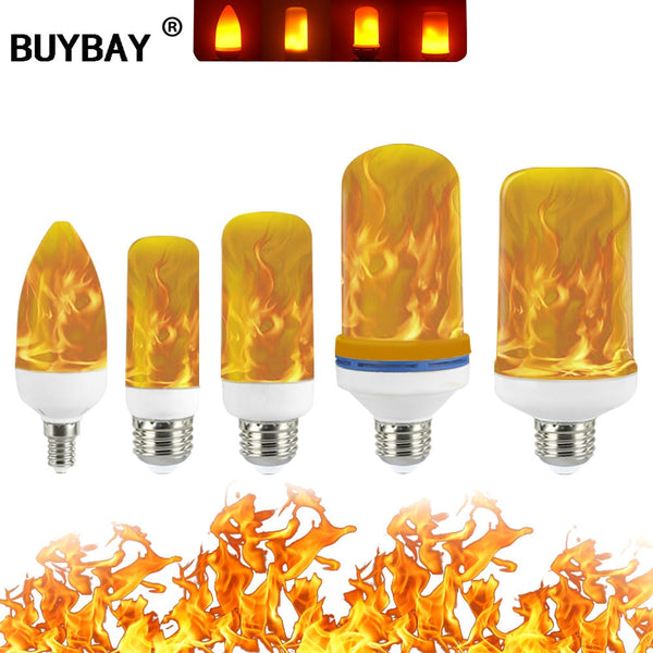 Full Model 3W 5W 7W 9W E27 E26 E14 E12 Flame Bulb