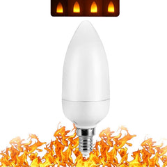 Full Model 3W 5W 7W 9W E27 E26 E14 E12 Flame Bulb