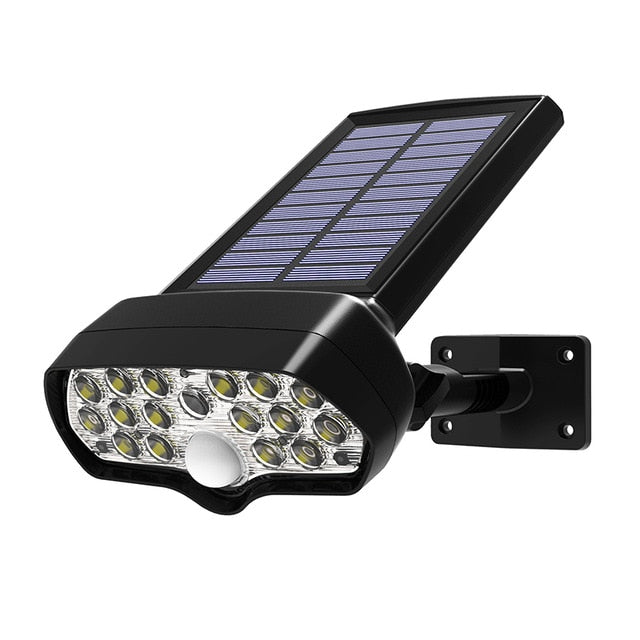 Shark LED Solar Light PIR Motion Sensor Solar Lamp Waterproof