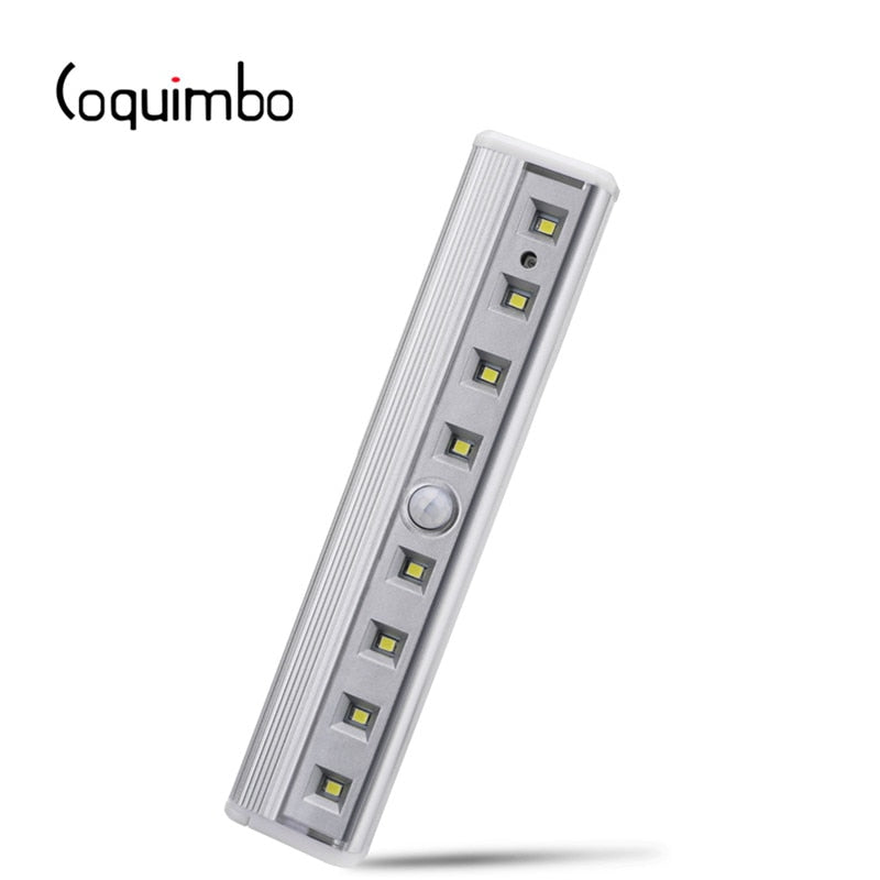 Coquimbo Motion Sensor Light 8 LEDs Battery Operated Wireless