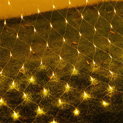 Led Net Mesh String Light Home Garden Wall