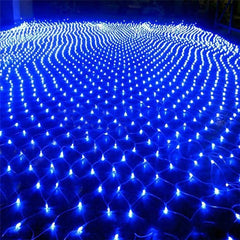 Led Net Mesh String Light Home Garden Wall