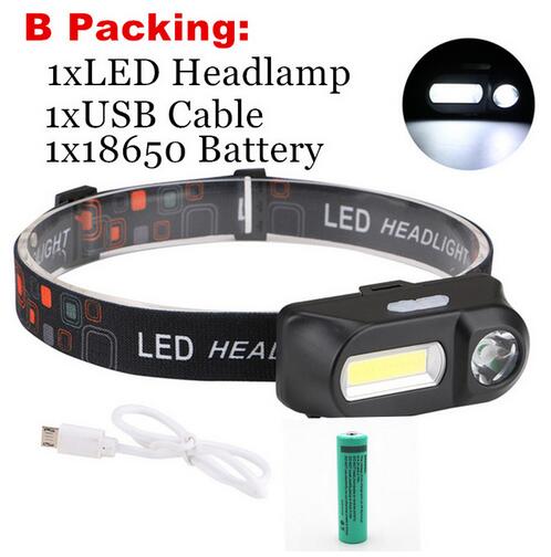 Outdoor camping Portable mini XPE+COB LED