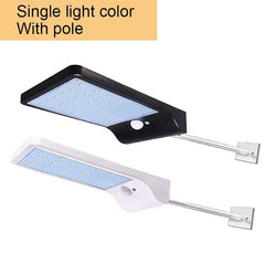 Upgraded 48 leds Solar Light Color Adjustable