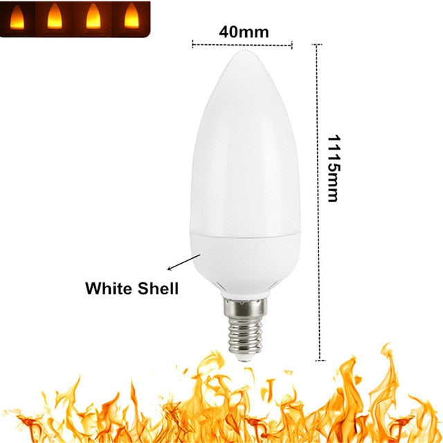 Creative 3 modes+Gravity Sensor Flame Lights