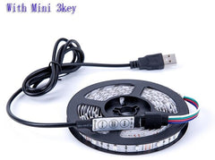 LED strip DC 5V USB SMD 3528 RGB Flexible Light