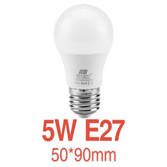LED Bulb E27 E14 Lamp 3W 5W 7W 9W 12W 15W 18W LED Light
